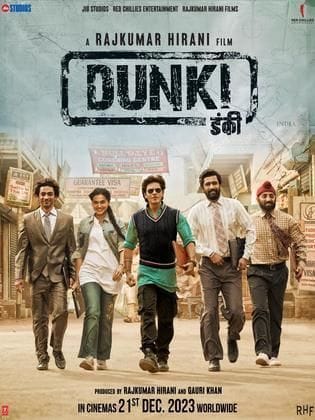 مشاهدة فيلم Dunki 2023 مترجم كامل HD اون لاين
