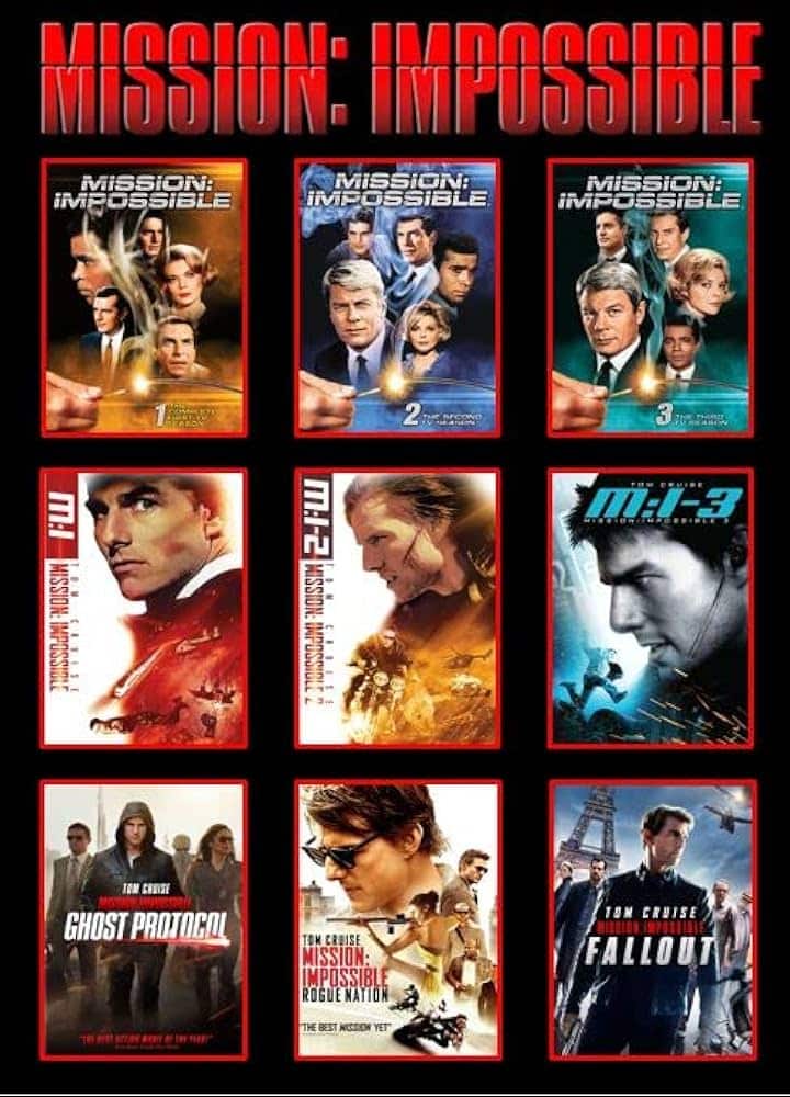 سلسلة افلام Mission Impossible فيديو واحد مترجمة HD كاملة