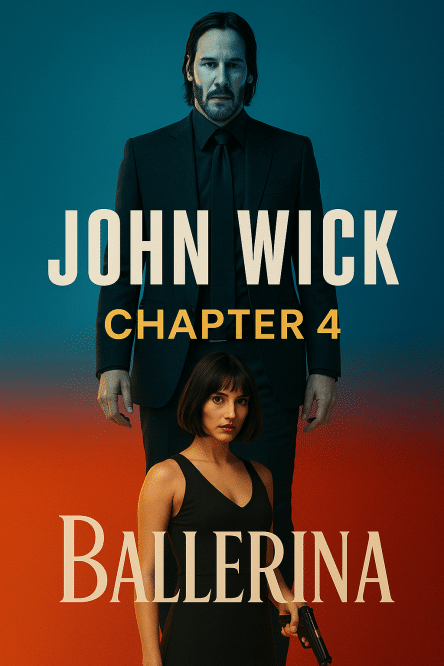 سلسلة أفلام John Wick مترجمة كاملة HD فيديو واحد – مع Ballerina 2025