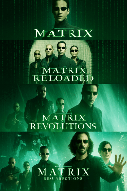 سلسلة افلام The Matrix فيديو واحد كاملة مترجمة HD